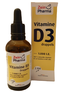 Zein Pharma Vitamine D3 1000IE Druppels 50ML