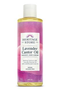 Heritage Store Lavendel Castor Olie 237ML