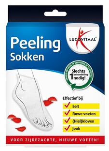 Lucovitaal Peeling Sokken 1PR Lucovitaal Peeling Sokken 1PR