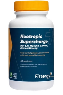 Fittergy Nootropic Supercharge Capsules 60CP Fittergy Nootropic Supercharge Capsules 60CP