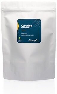 Fittergy Creatine Monohydraat poeder 400GR Fittergy Creatine Monohydraat poeder 400GR