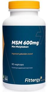 Fittergy MSM 600mg Capsules 90CP
