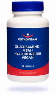 Orthovitaal Glucosamine MSM Hyaluronzuur Tabletten 60TB