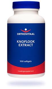 Orthovitaal Knoflook Extract Softgels 500SG