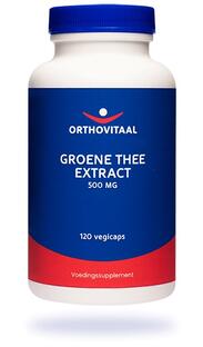 Orthovitaal Groene Thee Extract 500 mg Capsules 120VCP
