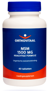 Orthovitaal MSM 1500 mg Tabletten 60TB