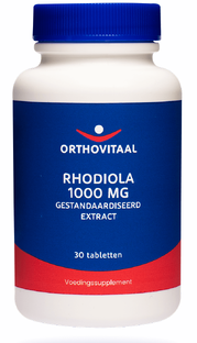 Orthovitaal Rhodiola 1000mg Tabletten 30TB