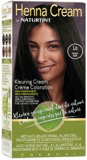 Naturtint Henna Cream 1.0 Zwart Semi-Permanente Kleuring 110ML
