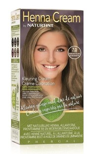 Naturtint Henna Cream 7.0 Hazelnoot Blond Semi-Permanente Kleuring 110ML Naturtint Henna Cream 7.0 Hazelnoot Blond Semi-Permanente Kleuring 110ML