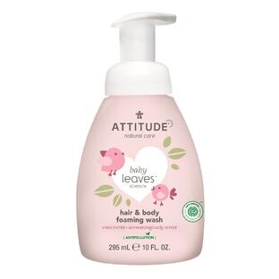 Attitude Baby Leaves 2-in-1 Hair & Body Foaming Wash 295ML