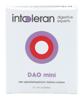 Intoleran DAO Mini Tabletten 60TB Intoleran DAO Mini Tabletten 60TB