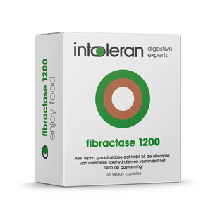 Intoleran Fibractase 1200 Capsules 36CP