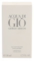 Giorgio Armani Acqua Di Gio Pour Homme Eau De Toilette 50ML