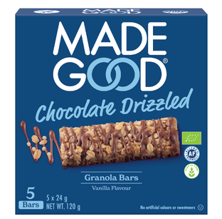 Made Good Chocolate Drizzled Granola Bars - Vanilla Flavor 120GR
