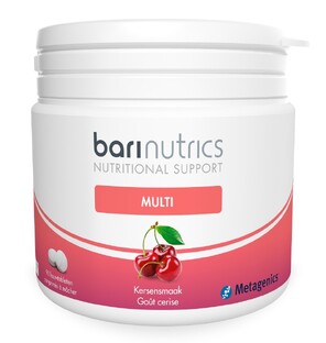 Metagenics BariNutrics Multi Kauwtabletten Kers 90KTB Metagenics BariNutrics Multi Kauwtabletten Kers 90KTB