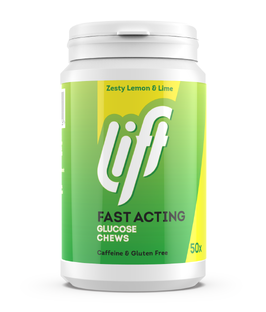 Lift Fast Acting Glucose Kauwtabletten - Citroen 50TB Lift Fast Acting Glucose Kauwtabletten - Citroen 50TB