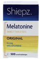 Shiepz Melatonine Original Smelttabletjes 500TB
