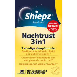 Shiepz Nachtrust 3in1 Liquid Capsules 30CP