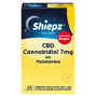 Shiepz CBD Cannabidiol 7mg en Melatonine Tabletten 25TB6