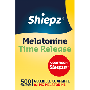De Online Drogist Shiepz Melatonine Time Release Tabletjes 500TB aanbieding