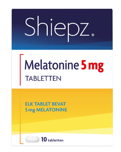 Shiepz Melatonine 5mg Tabletten 10ST Shiepz Melatonine 5mg Tabletten 10ST
