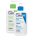 CeraVe Combi Hydraterende Melk en Hydraterende Reinigingscreme - 2 stuks
