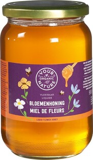Your Organic Nature Vloeibare Bloemenhoning 900GR Your Organic Nature Vloeibare Bloemenhoning 900GR
