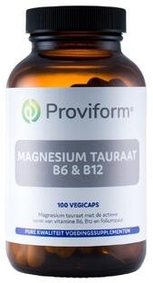 Proviform Magnesium Tauraat B6 & B12 Vegicaps 100VCP