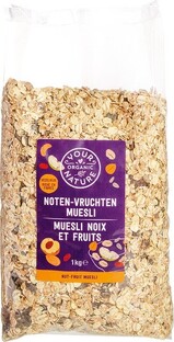 Your Organic Nature Noten-Vruchten Muesli 1KG  Your Organic Nature Noten-Vruchten Muesli 1KG