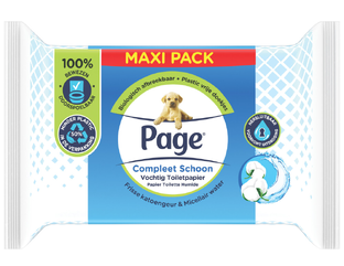 Page Compleet Schoon Vochtig Toiletpapier 74ST Page Compleet Schoon Vochtig Toiletpapier 74ST