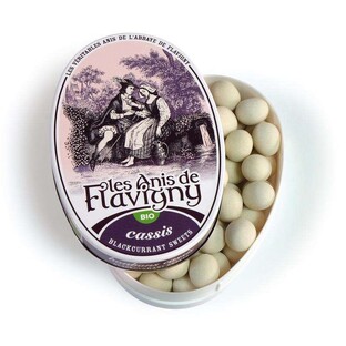 Anis de Flavigny Pastilles Cassis 50GR Anis de Flavigny Pastilles Cassis 50GR