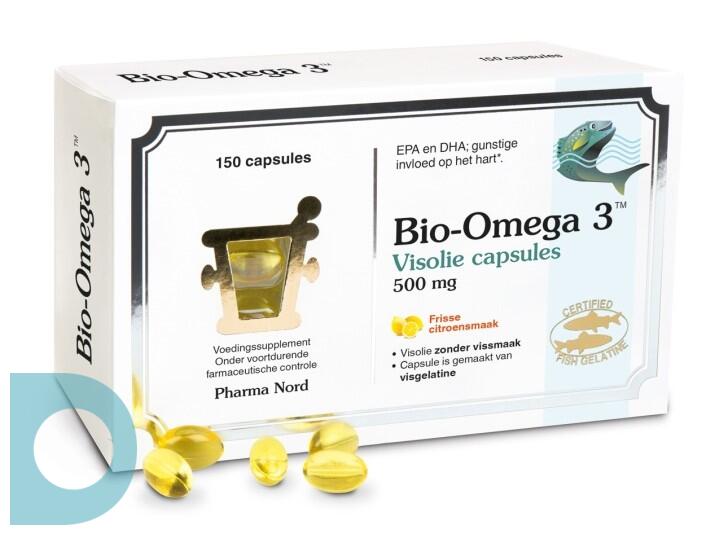 Onschuldig Geliefde vos Pharma Nord Bio-Omega 3 Visolie 500mg Capsules
