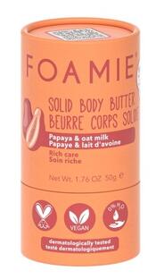 Foamie Body Butter Stick Papaya & Oatmilk 50GR