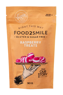 Food2Smile Raspberry Treats 90GR Food2Smile Raspberry Treats 90GR