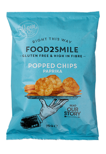 Food2Smile Popped Chips Paprika 75GR