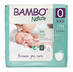 Bambo Nature Luiers Maat 0 XXS 24ST Bambo Nature Luiers Maat 0 XXS 24ST