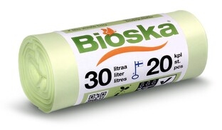 Bioska Afvalzakken 30 liter 20ST Bioska Afvalzakken 30 liter 20ST