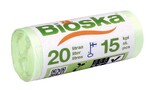 Bioska Afvalzakken 20 liter 15ST Bioska Afvalzakken 20 liter 15ST