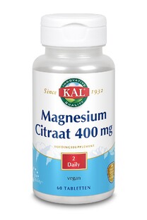 Kal Magnesium Citraat 400mg 60TB Kal Magnesium Citraat 400mg 60TB