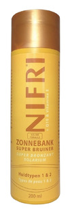 Nifri Zonnebank Super Bruiner Huidtypen 1&2 200ML Nifri Zonnebank Super Bruiner Huidtypen 1&2 200ML