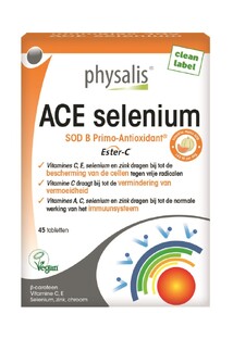 Physalis ACE Selenium Tabletten 45TB Physalis ACE Selenium Tabletten 45TB