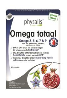 Physalis Omega Totaal Capsules 30CP