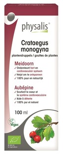Physalis Crataegus Monogyna Druppels 100ML Physalis Crataegus Monogyna Druppels 100ML