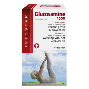 De Online Drogist Fytostar Glucosamine 1500 Tabletten 90TB aanbieding