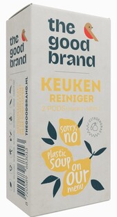 The Good Brand Keukenreiniger Pods 2ST The Good Brand Keukenreiniger Pods 2ST