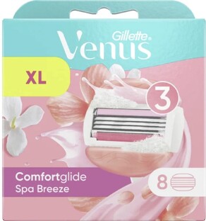 Gillette Venus Comfortglide Spa Breeze Scheermesjes 8ST Gillette Venus Comfortglide Spa Breeze Scheermesjes 8ST