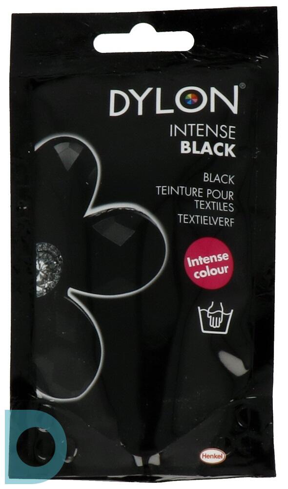 hoogte Staan voor Trend Dylon Textielverf Handwas 12 Intense Black 50GR | voordelig online kopen |  De Online Drogist