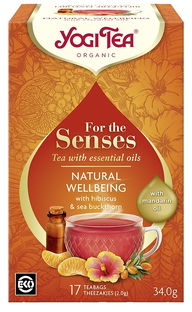 Yogi Tea Natural Welbeing Mandarijn & Hibiscus 17ST