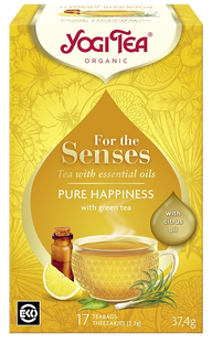 Yogi Tea Pure Happiness Citroen & Citroengras 17ST Yogi Tea Pure Happiness Citroen & Citroengras 17ST