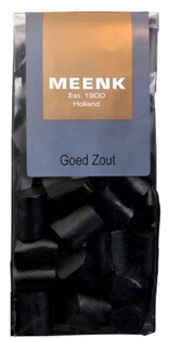 Meenk Goed Zout Dropstaven 180GR Meenk Goed Zout Dropstaven 180GR